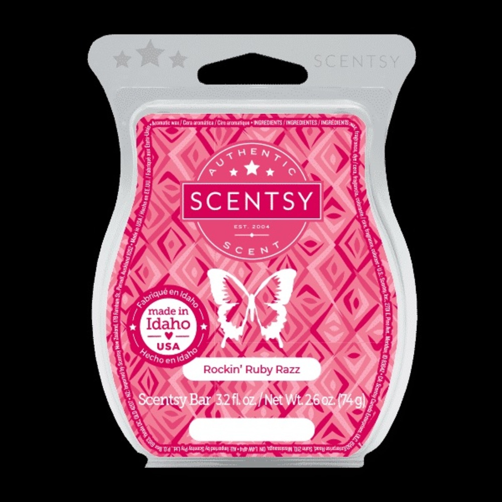 Rockin Ruby Razz Scentsy Wax Bars